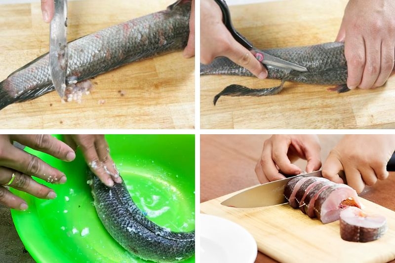 Cá tràu kho tộ ảnh 3