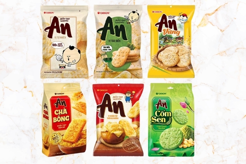 các loại bánh gạo An