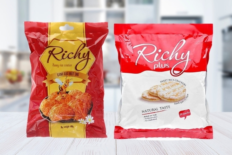 các loại bánh gạo Richy