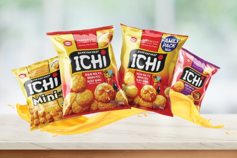 các loại bánh gạo Ichi