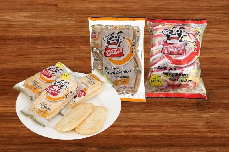 các loại bánh gạo Yappy