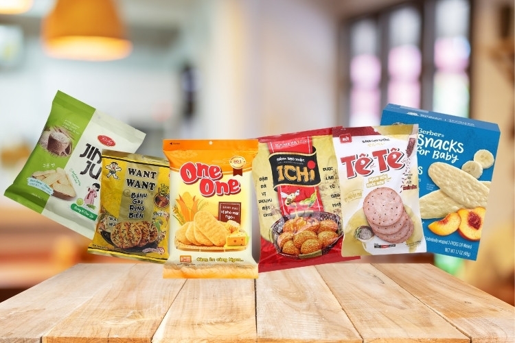 Review các loại bánh gạo ngon nhất hiện nay mà tín đồ ăn vặt không nên bỏ lỡ