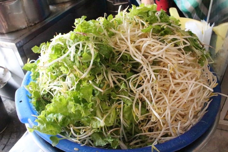 các loại rau ăn sống