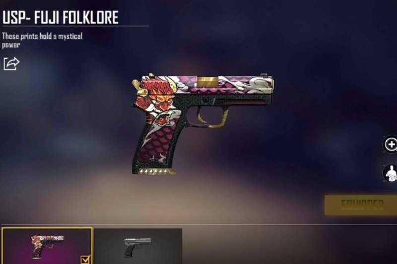 các loại súng trong free fire 2