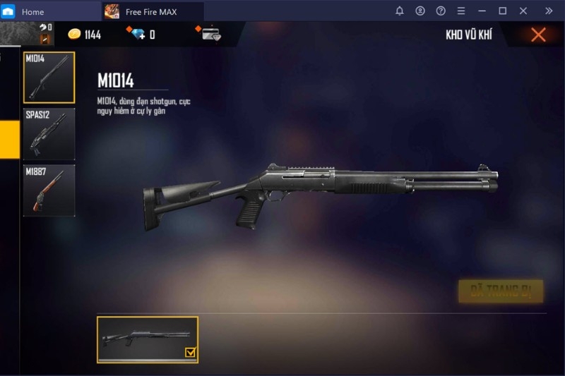 các loại súng trong free fire 4