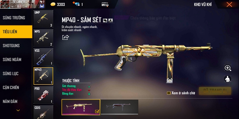 các loại súng trong free fire 6