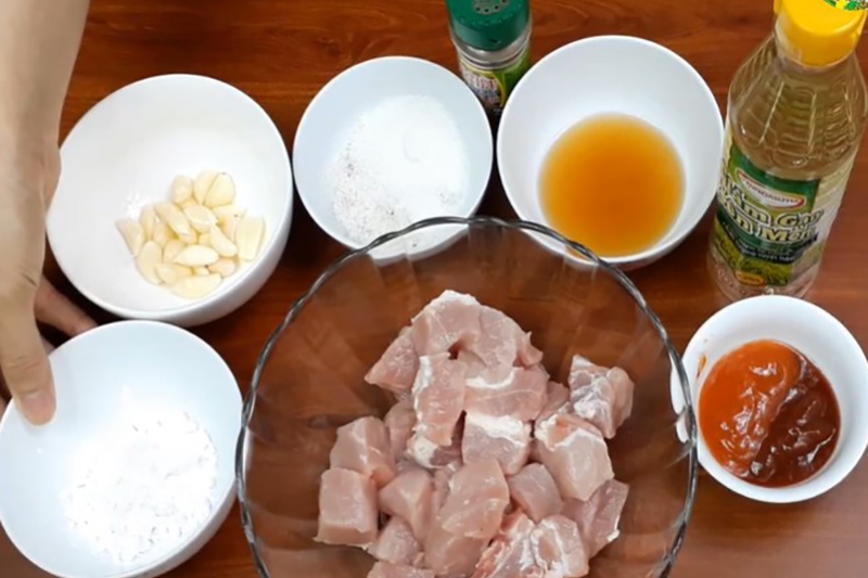Tổng hợp các món chiên sốt chua ngọt (hình 3)