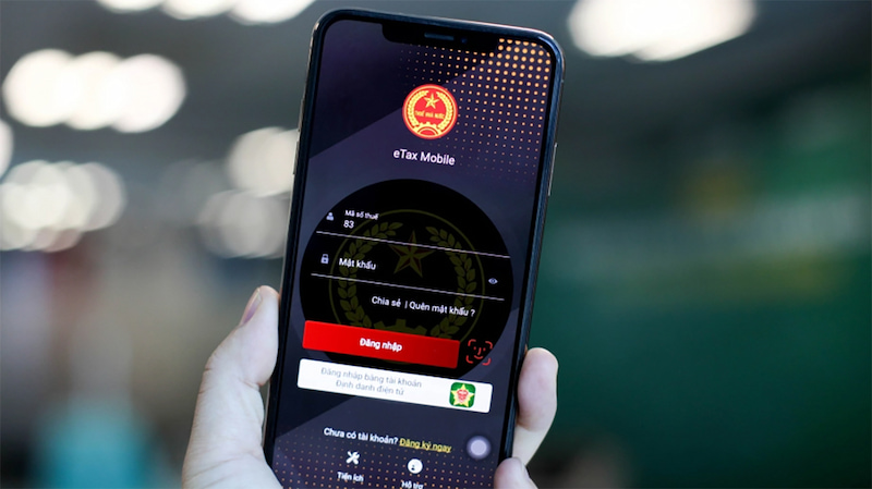 các ngân hàng hỗ trợ nộp thuế qua app 1