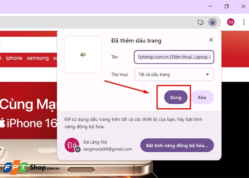 Cách ẩn hiện thanh dấu trang hình 8