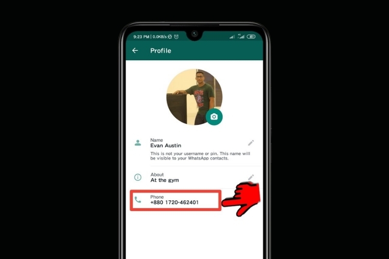 cách ẩn số điện thoại trên WhatsApp 2