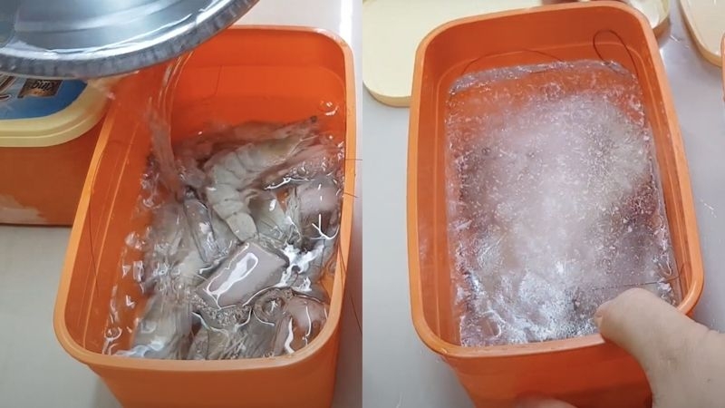 cách bảo quản tôm tươi bằng đường trắng 5