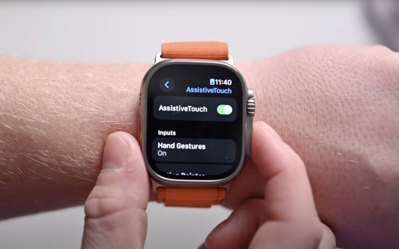 AssistiveTouch trên Apple Watch là gì