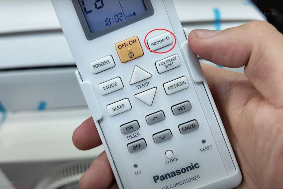 Chi tiết cách bật chế độ Nanoe-G trên máy lạnh Panasonic giúp lọc sạch không khí