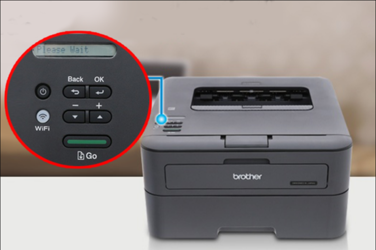 cách bật máy in brother ảnh 4