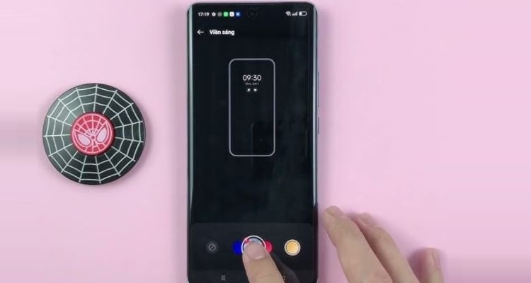 Cách bật sáng viền màn hình OPPO 6