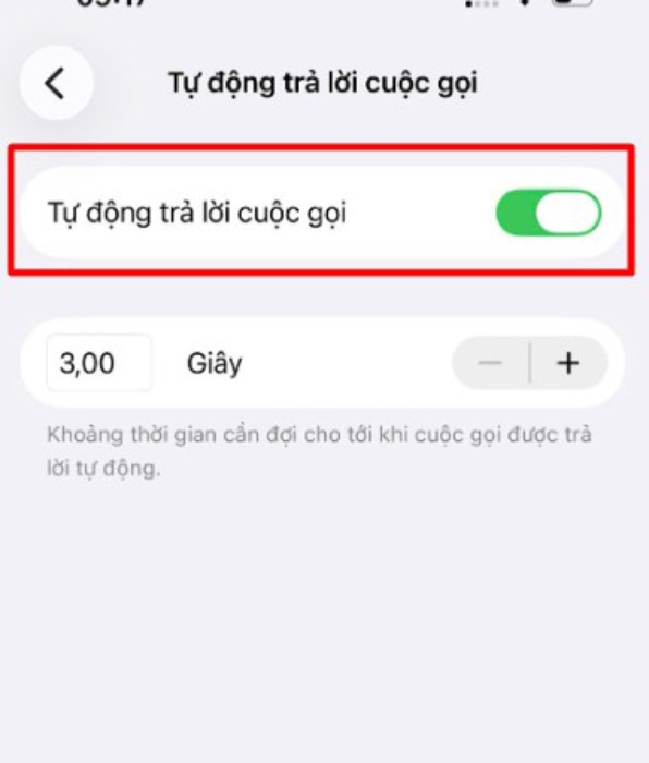Cách bật, tắt chế độ tự động trả lời cuộc gọi trên iPhone - hình 7