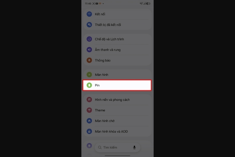 Cách bật tiết kiệm pin trên Galaxy A57 2