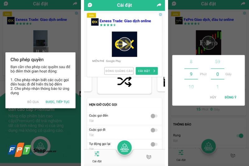 Cách cài đặt cuộc gọi dưới 10 phút ảnh 6