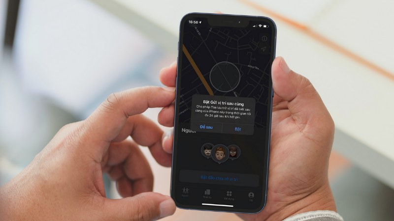 cách cài đặt định vị theo dõi người khác hình 9