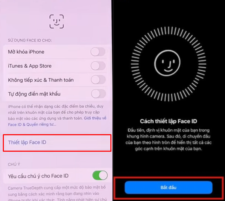 Cách cài đặt Face ID cho iPhone X - hình 4