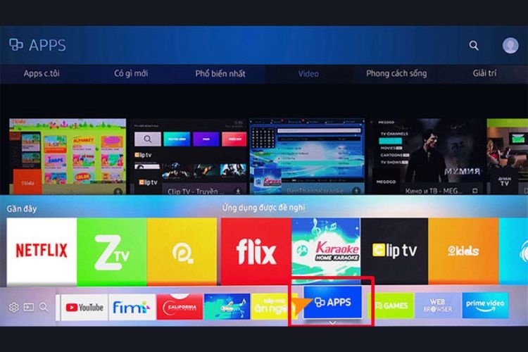 Cách cài đặt myTV cho tivi Samsung 1