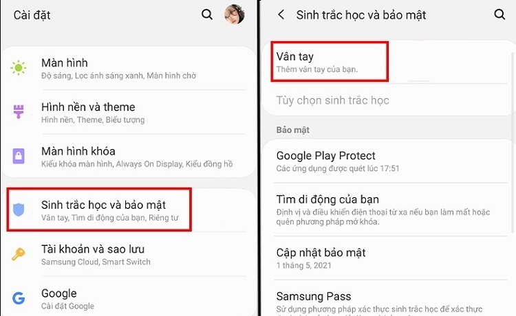 Cách cài đặt vân tay trên app MB Bank (Hình 2)