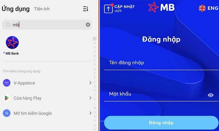 Cách cài đặt vân tay trên app MB Bank (Hình 4)