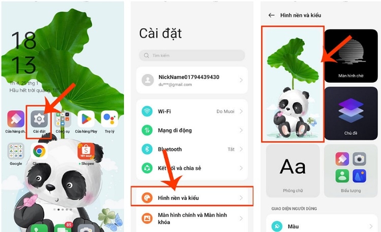 Cách cài hình nền động điện thoại OPPO (Hình 1)