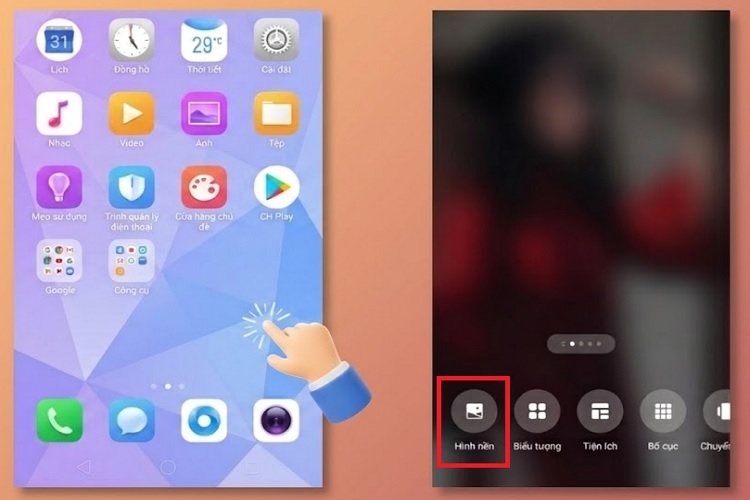 Cách cài hình nền động điện thoại OPPO (Hình 3)