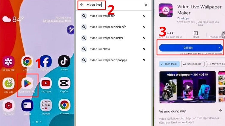 Cách cài hình nền động điện thoại OPPO (Hình 5)