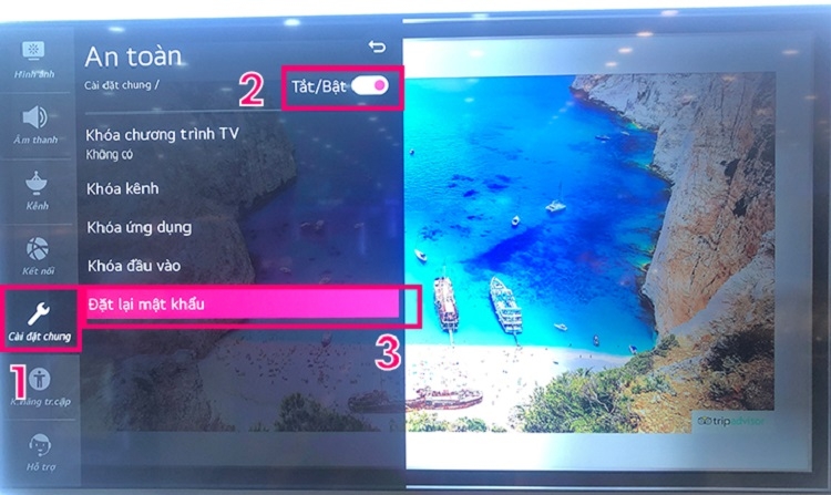 C&aacute;ch c&agrave;i mật khẩu cho Smart Tivi (H&igrave;nh 5)