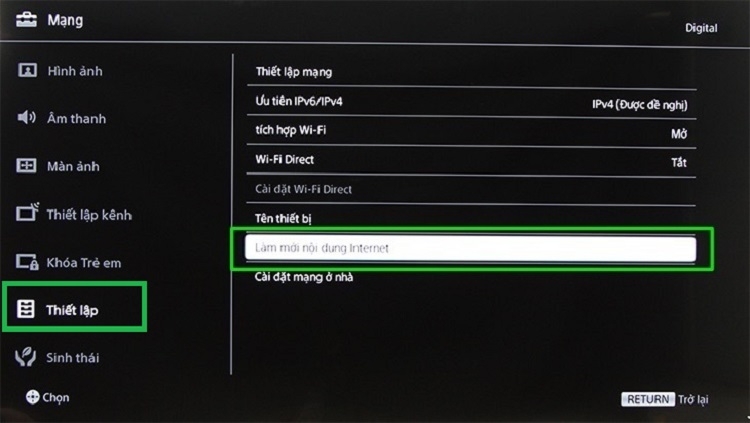 C&aacute;ch cập nhật phần mềm cho tivi Sony (H&igrave;nh 6)