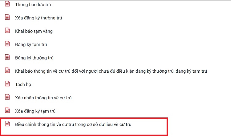 Cách cập nhật tình trạng hôn nhân trên Cổng Dịch vụ công (Hình 4)