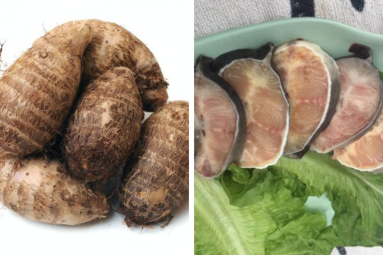 cách chế biến củ ráy 5
