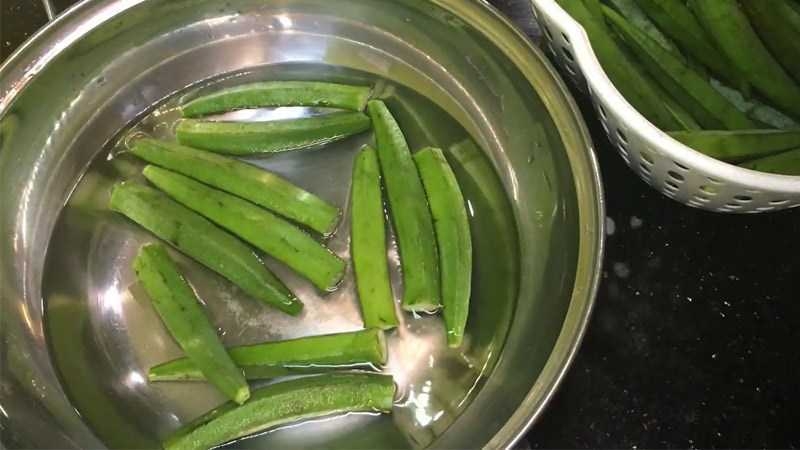 cách chế biến đậu bắp ảnh 7