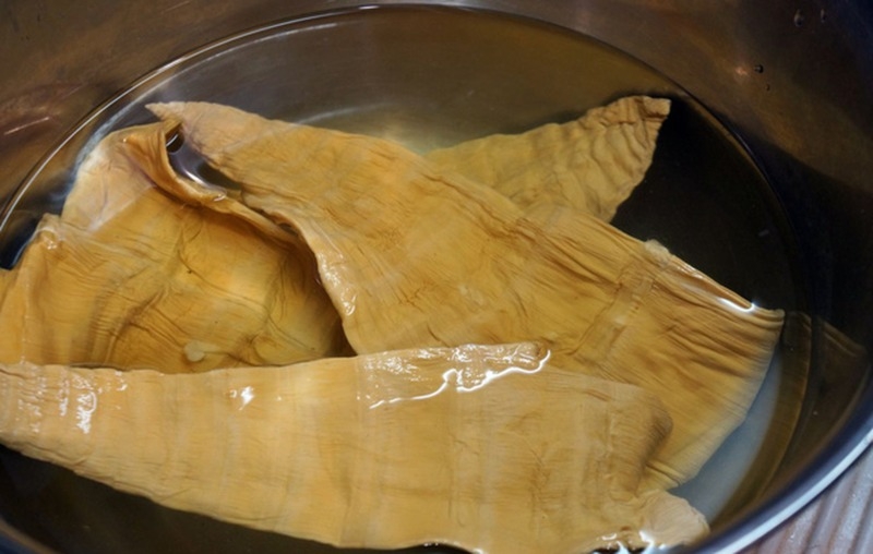 cách chế biến măng khô 9