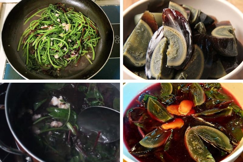 Cách chế biến trứng bắc thảo ảnh 9