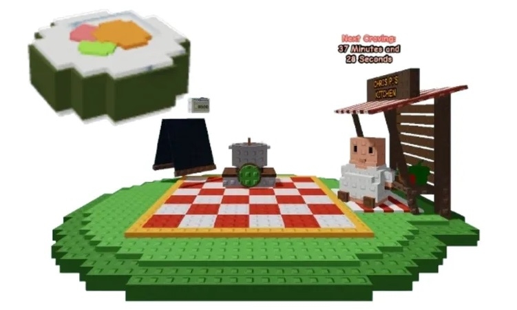 Cách chế sushi trong Grow a Garden 1