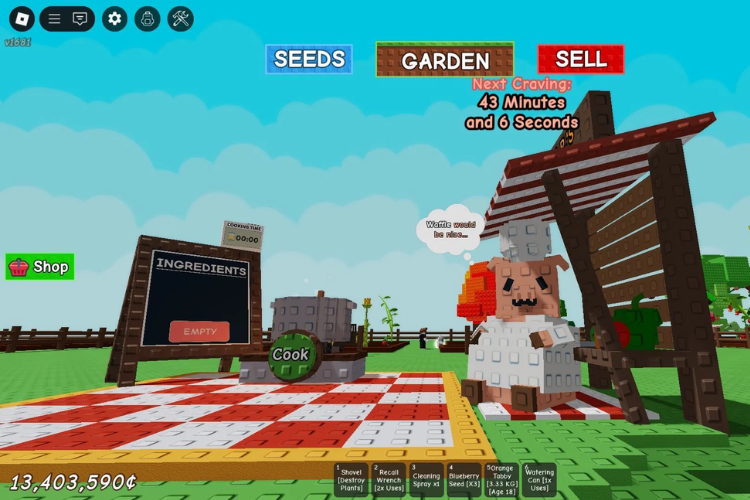 cách chế waffle trong grow a garden 5