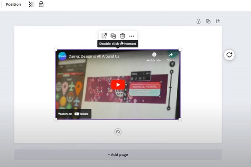 Cách chèn video YouTube vào Canva ảnh 7