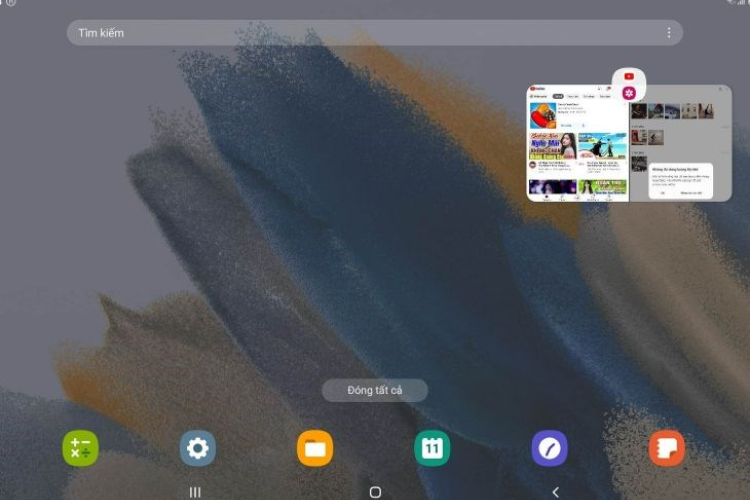 Cách chia đôi màn hình trên máy tính bảng Android hình 2