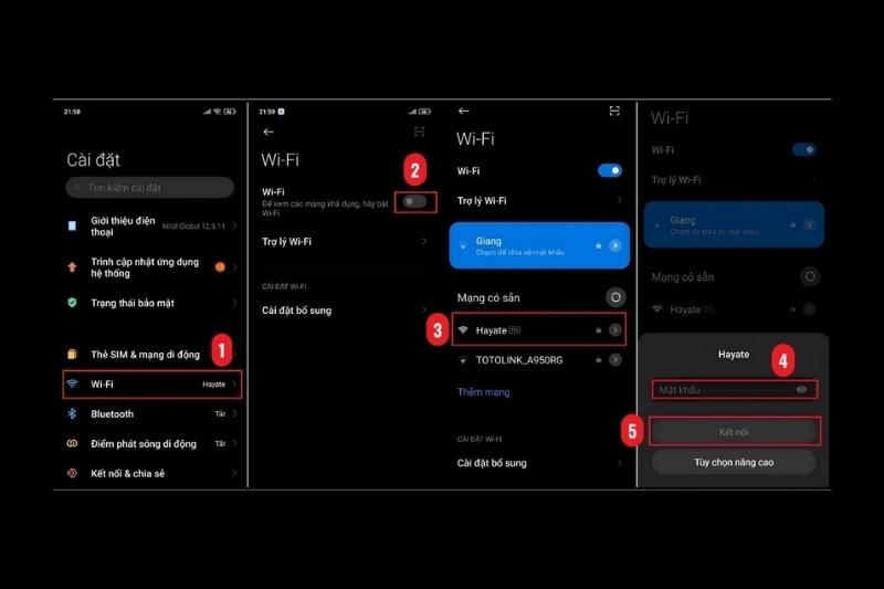 Cách chia sẻ 4G trên Realme 3