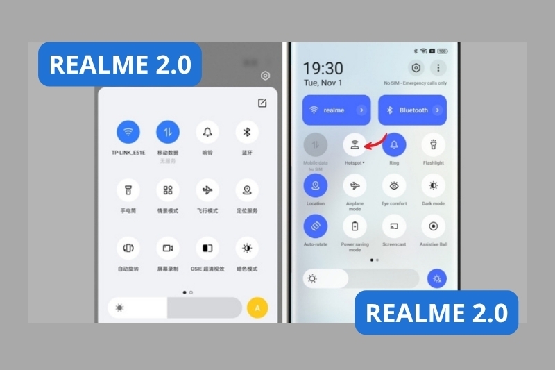 Cách chia sẻ 4G trên Realme 4