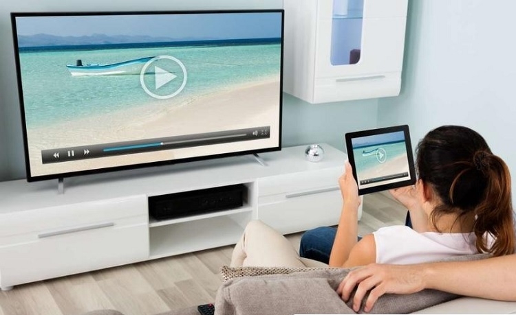 C&aacute;ch chia sẻ m&agrave;n h&igrave;nh điện thoại l&ecirc;n TV Samsung (H&igrave;nh 1)