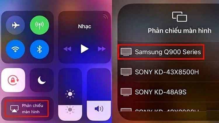 C&aacute;ch chia sẻ m&agrave;n h&igrave;nh điện thoại l&ecirc;n TV Samsung (H&igrave;nh 6)