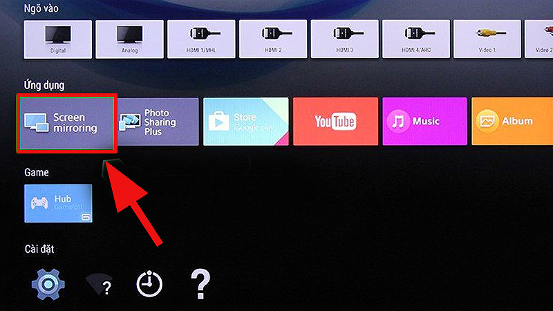 Cách chiếu màn hình điện thoại lên tivi Sony ảnh 7