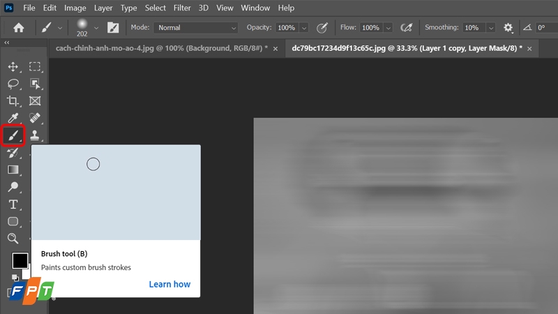 Cách chỉnh ảnh mờ ảo ảnh 5