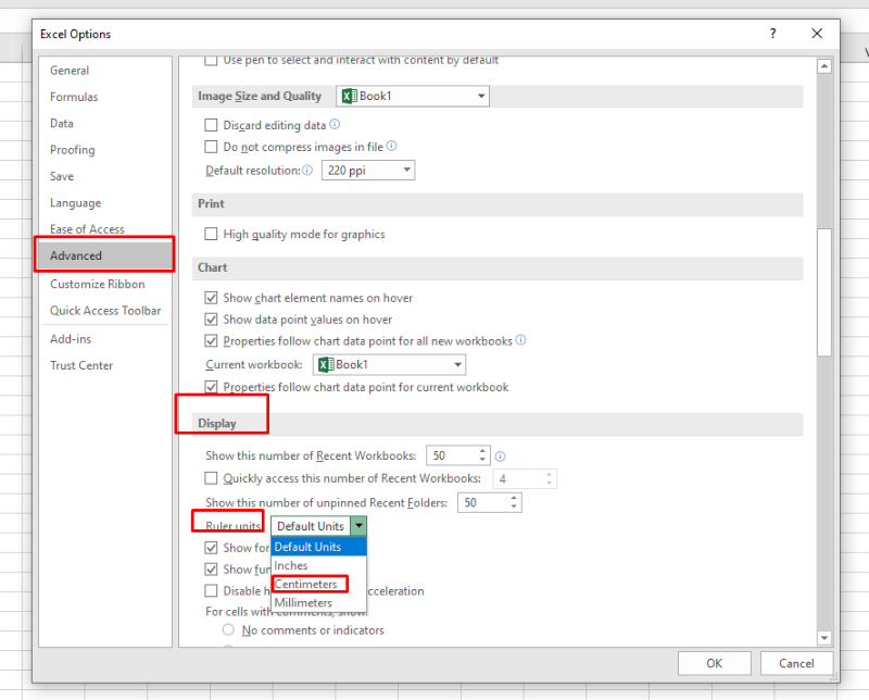 cách chỉnh kích thước ô trong excel theo cm - hình 3