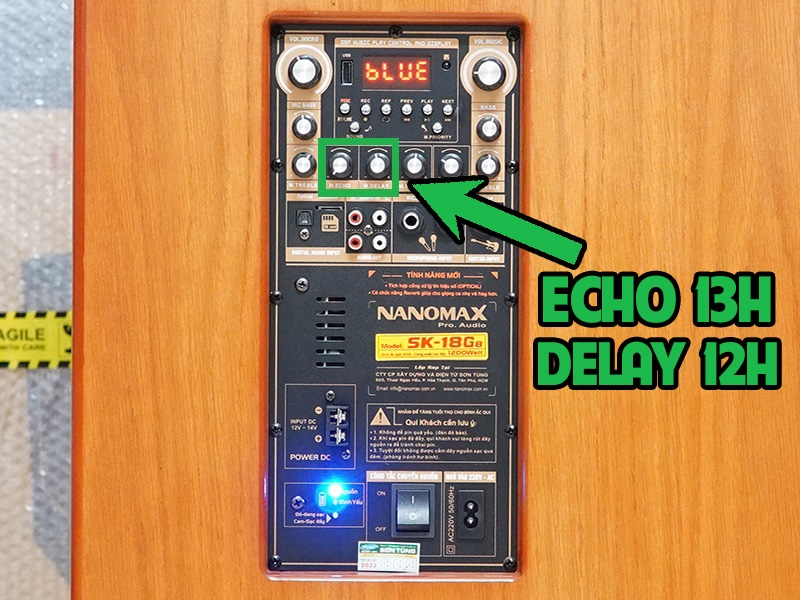 chinh echo và delay