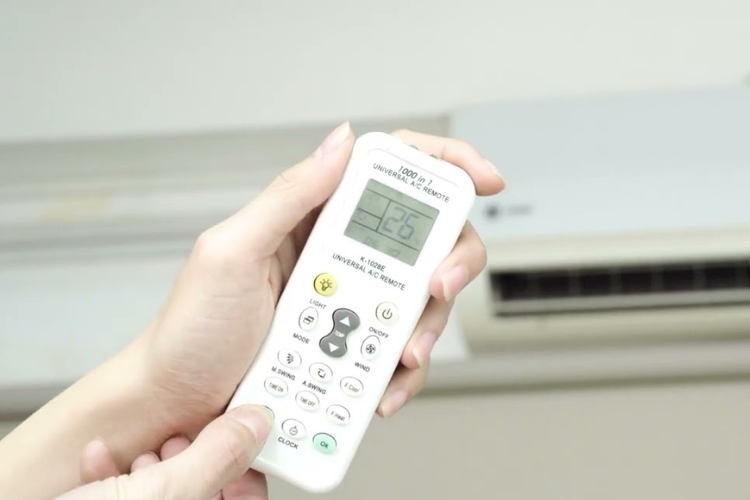 cách chỉnh remote máy lạnh K 1028E hình 3